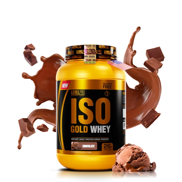 ISO GOLD WHEY 1.200 KG - LEVEL PRO