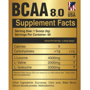 BCAA 8.0 1080 gr – Level Pro