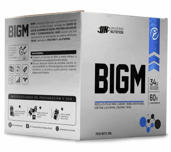 BIGM Caja 10 und - Universe Nutrition