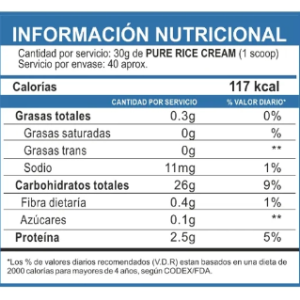 Crema de arroz 1.2 kg – Universe Nutrition