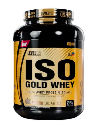 Iso Gold Whey 2.5 kg - Level Pro (Chocolate)