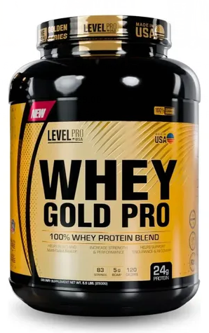 Whey Gold Pro 2.5 kg - Level Pro (Chocolate)