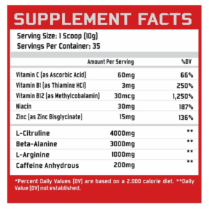 Agresive Pump 35 serv – Supreme Nutrition (Fruit Punch)