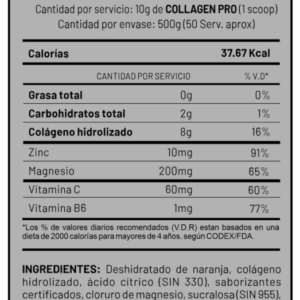 Colágeno Hidrolizado 500 gr – Universe Nutrition (Mora)