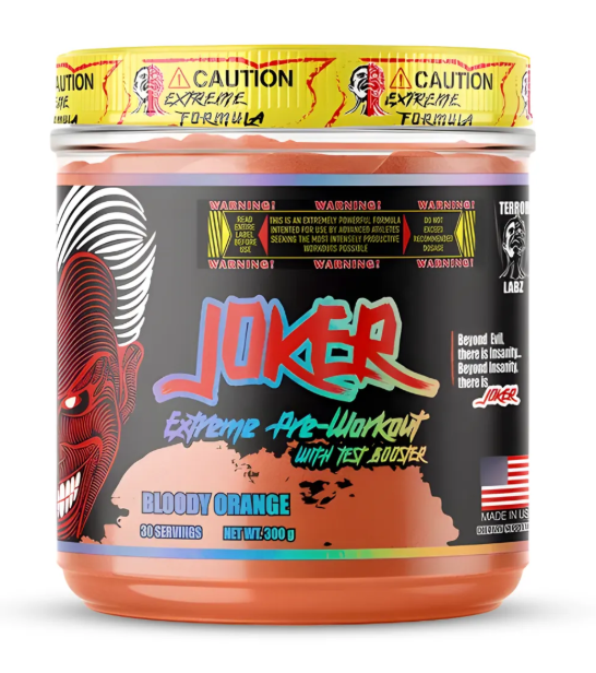 Joker Extreme Pre-entreno 30 serv - Terror Labz (Bloody Orange)