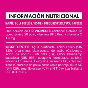 Quemador de grasa 15 und – ADN (Blueberry)