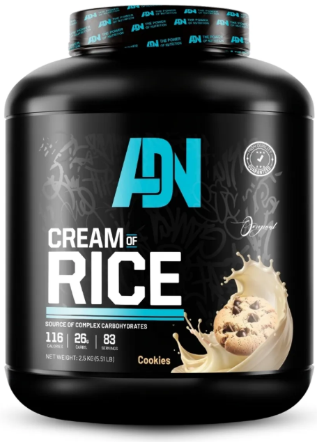 Crema de arroz 2.5 kg - ADN (Cookies)
