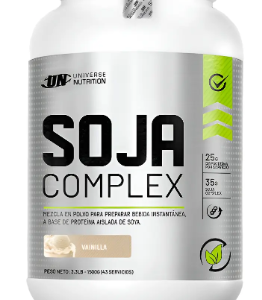 Proteína vegana Soja complex 43 serv – UN (Vainilla)