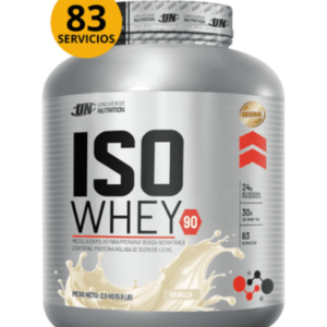 Iso Whey 90 2.5 kg- UN (Vainilla)