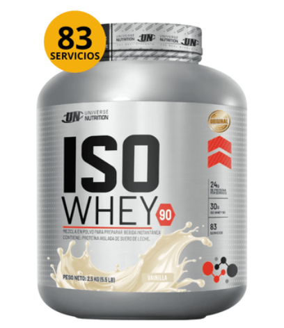 Iso Whey 90 2.5 kg- UN (Vainilla)