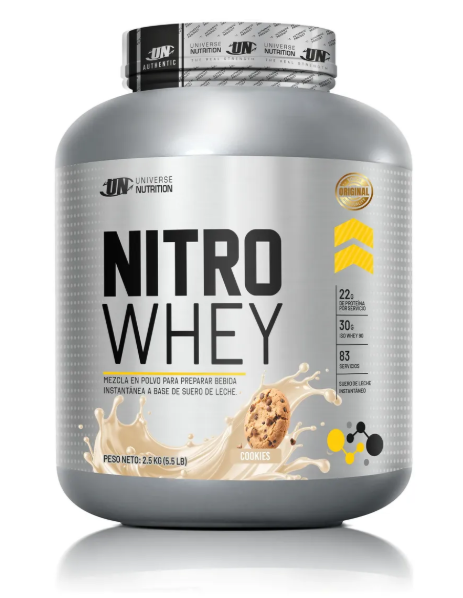 Nitro Whey 2.5 kg - UN (Cookies)