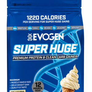 Super Huge Gainer 5 kg – Evogen (Vainilla Ice Cream)