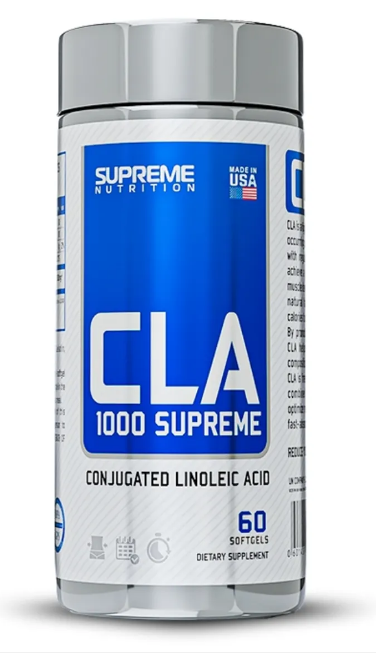 CLA 1000 60 Softgels - Supreme Nutrition