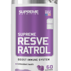 Resveratrol 60 gomitas – Supreme Nutrition